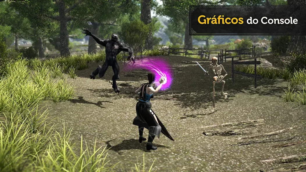 Evil Lands: Jogo de RPG MMO screenshot 2