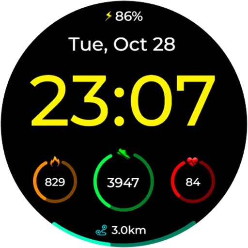 WAXYZ Digital Watch Face screenshot 9