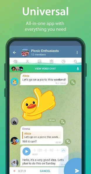 iMe: Telegram AI Messenger screenshot 3