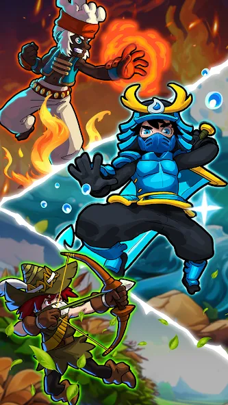 粉碎他们 - PVP 闲置 RPG screenshot 1
