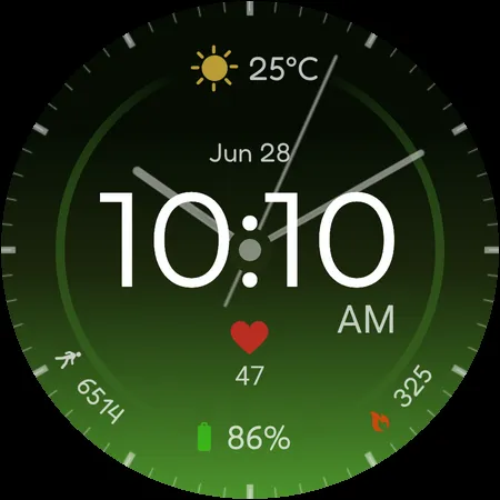 Aurora Horizon Watch Face screenshot 9