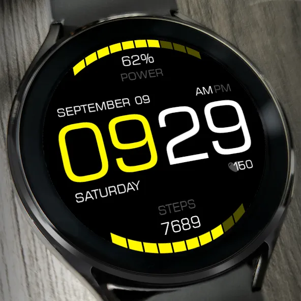 Key088 Futuristic Watch Face screenshot 3