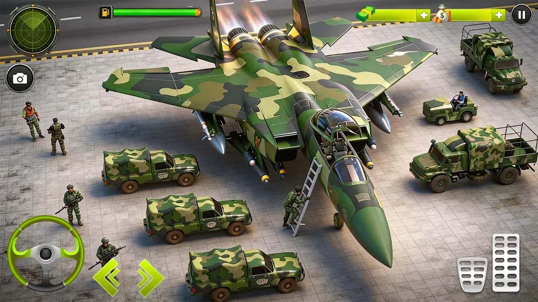 US Army Vehicle Transport Hero screenshot 2