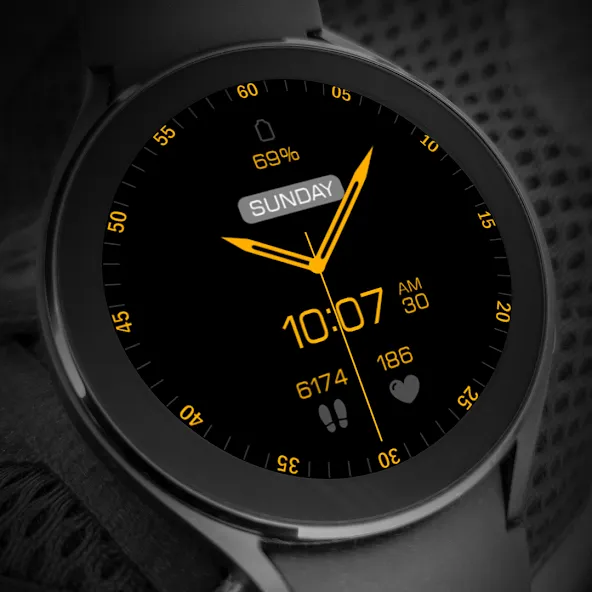 Key063 Analog Watch Face screenshot 6
