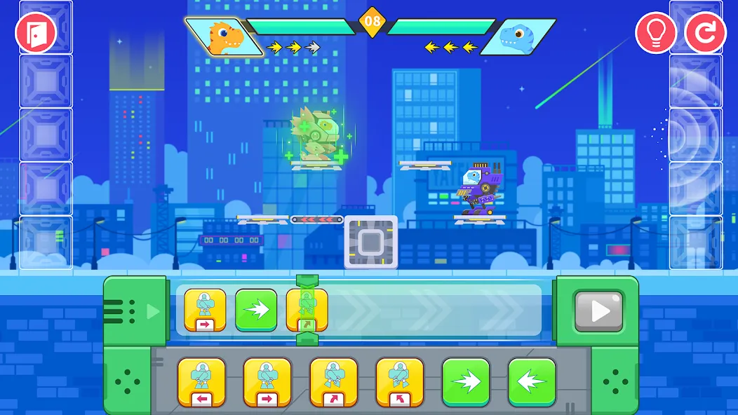 恐竜プログラミング: 子供向けプログラミング学習の素敵な世界 screenshot 4