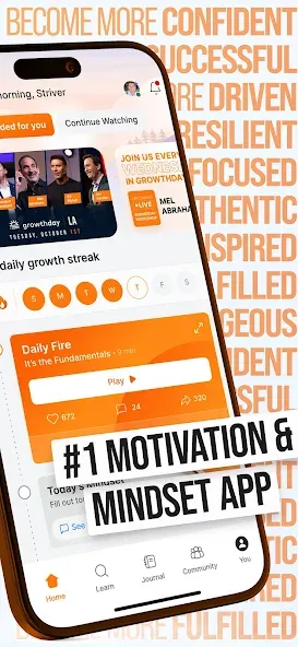 GrowthDay: Motivation Mindset screenshot 2