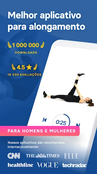 Flexibilidade e Alongamento screenshot 1