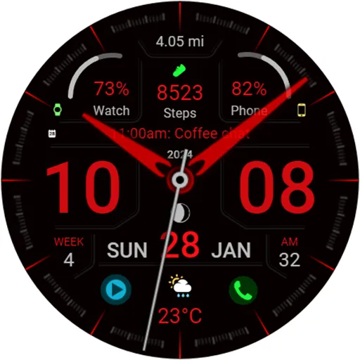 WFP 320 Hybrid watch face screenshot 47