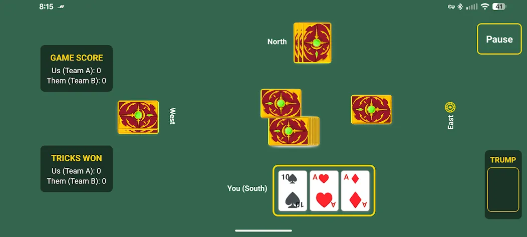 Just Euchre: Offline Card Game screenshot 2