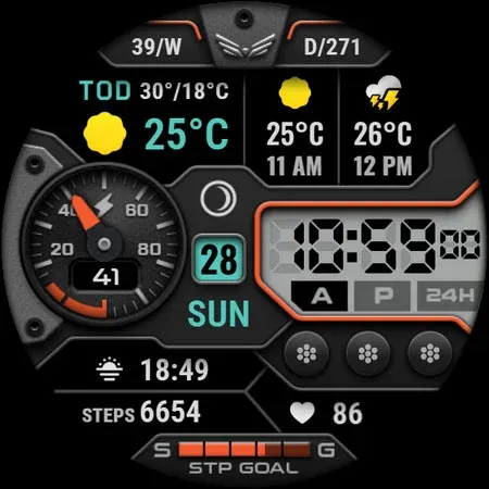 Ballozi NEXO - Digital Face screenshot 9