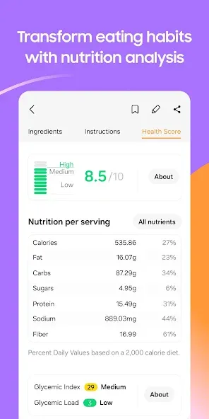 Samsung Food: Meal Planner screenshot 8