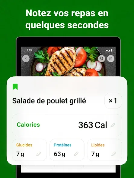 Calo: compte-calories screenshot 9