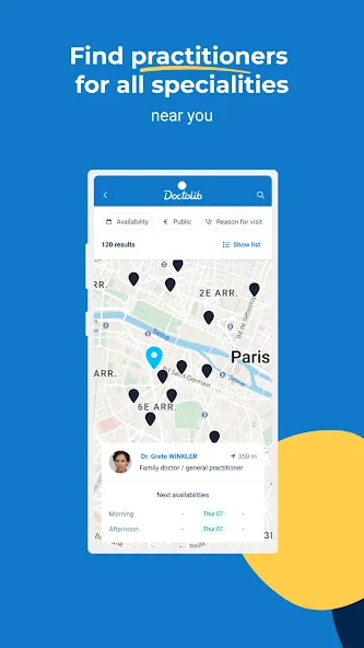 Doctolib - Your health partner screenshot 2