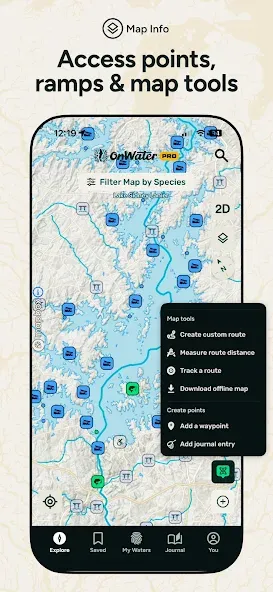 onWater Fish - Fishing Spots screenshot 4