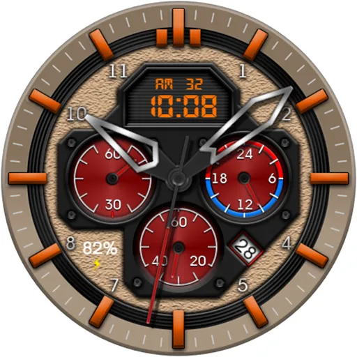 Hybrid AVIUMI CTS83 Watch face screenshot 19