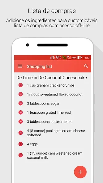 Receitas de Bolos screenshot 6