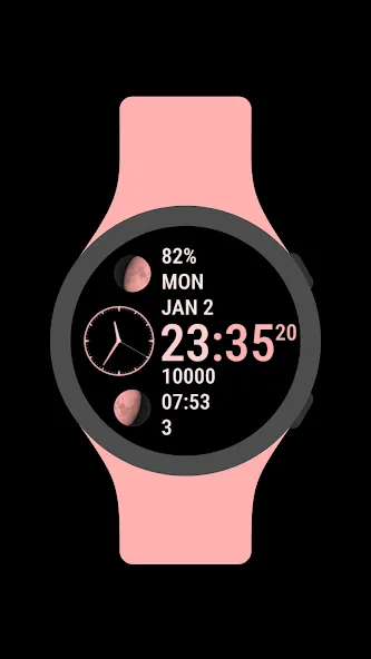 Hybrid Watch Face screenshot 4