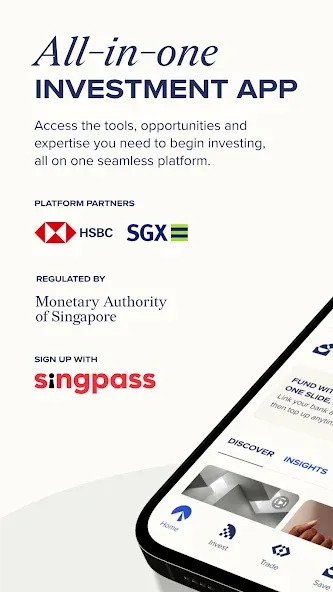 Syfe: Invest, Trade and Save screenshot 1