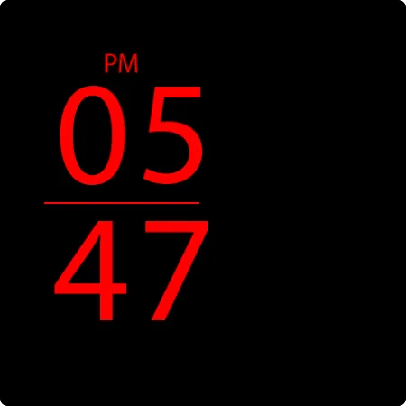 Key044 Digital Watch Face screenshot 30