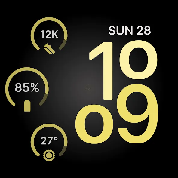 Metropolis Watch Face screenshot 38