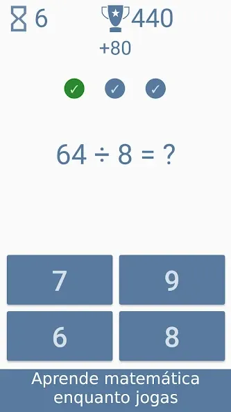 Jogos de matemática screenshot 1