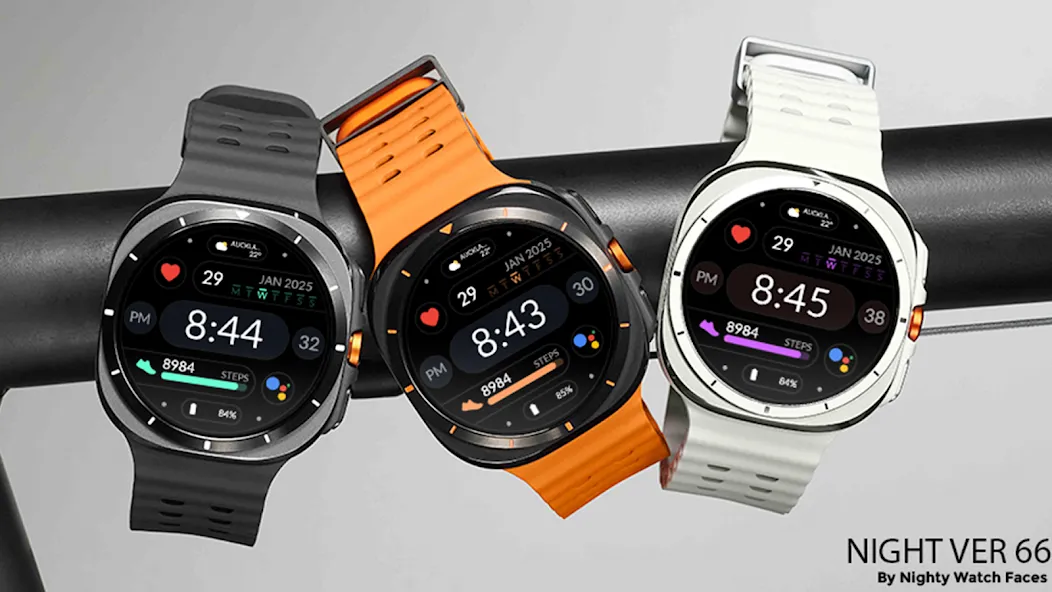 Night ver 66 - watch face screenshot 14