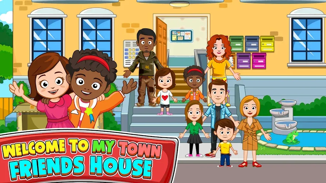 My Town: Friends House Party screenshot 1