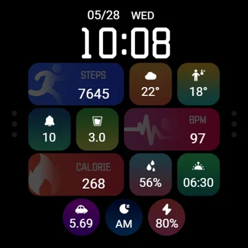 Large Icon Component ZKinWatch screenshot 15