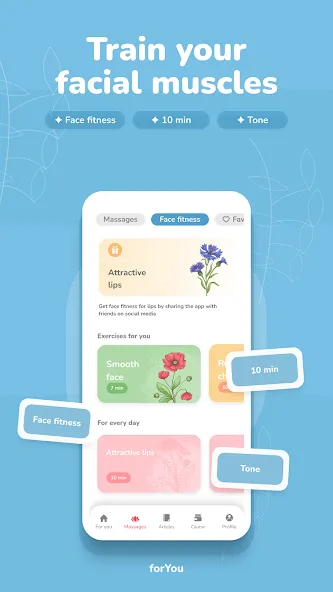 Face Massage, Skincare: forYou screenshot 4