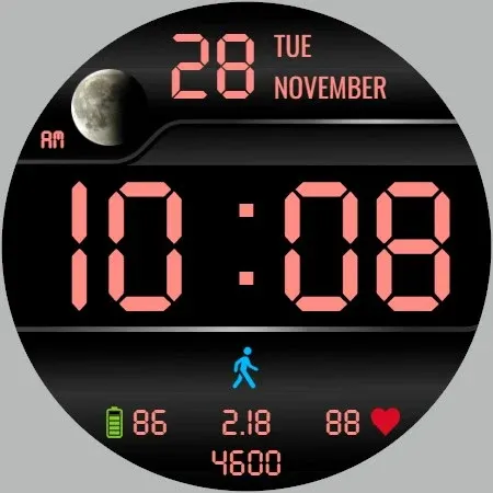 WR 007 MOD Digital Watch Face screenshot 25