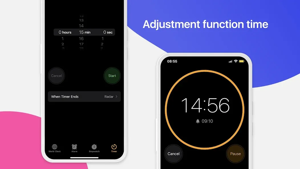 Clock Phone 16, Alarm & Timer screenshot 6