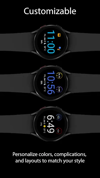 Minimal Watch Face screenshot 3