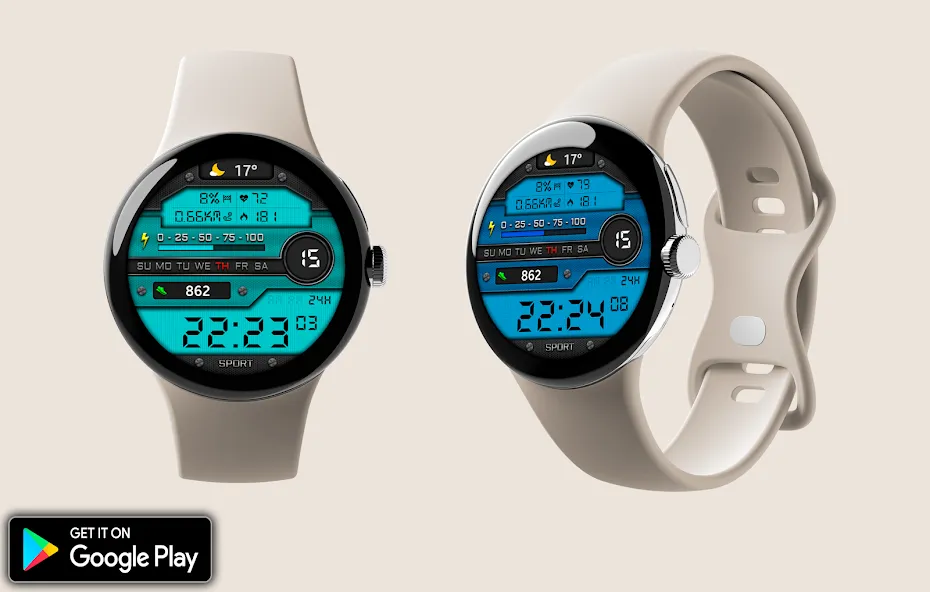 Digital Dadan Watch Face screenshot 3