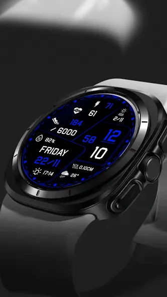 N-SPORT717 Digital Watch Face screenshot 8