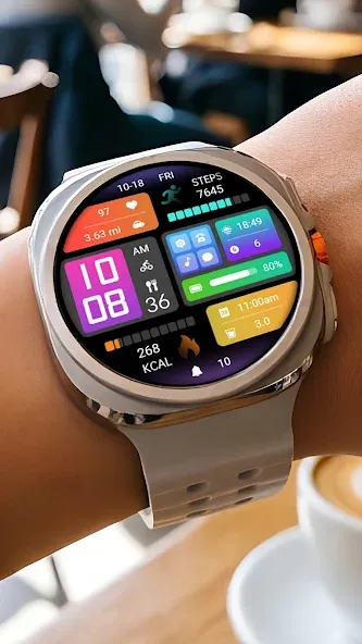 Colorful Homepage ZKin Watch screenshot 1