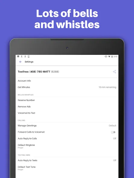 Text Free: Calling & Texting screenshot 10