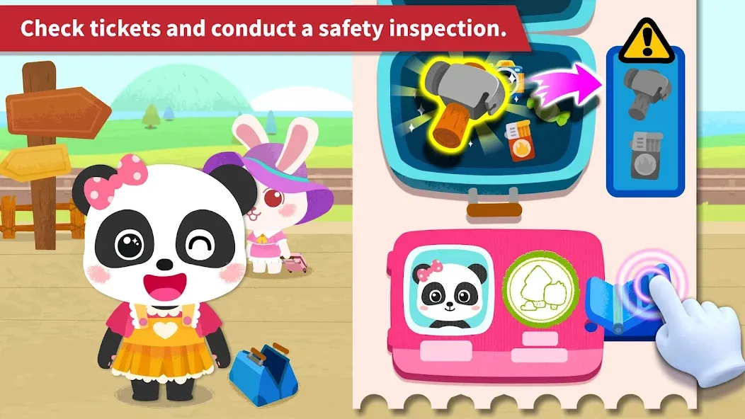 Baby Panda's Train screenshot 3