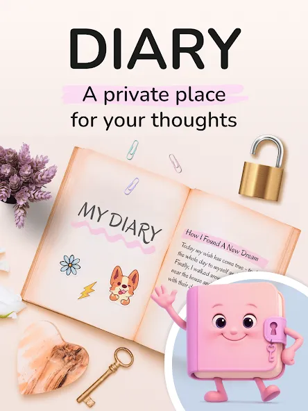 Daily Diary: Journal with Lock screenshot 17