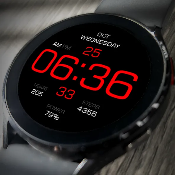 Key104 Digital Watch Face screenshot 1