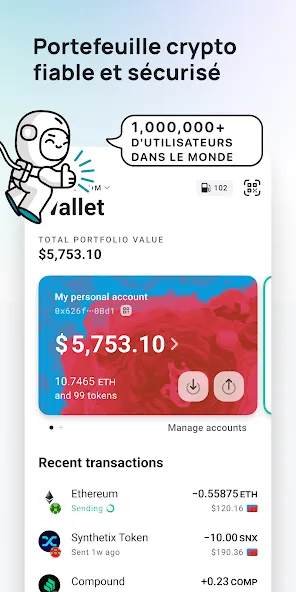 MEW wallet: DeFi Web3 screenshot 1