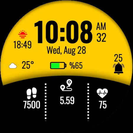 MAHO005 Wear OS Watch Face screenshot 22