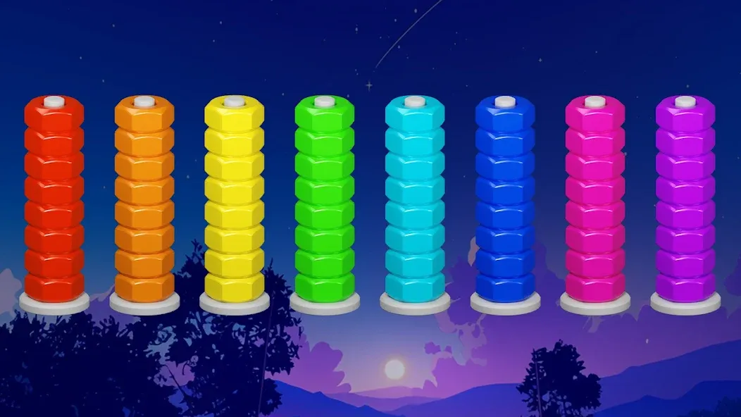Nut Puzzle - Nut Sort Games screenshot 1