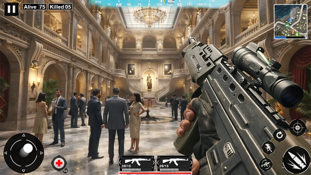 Call of Battle: Casino Robbery screenshot 2