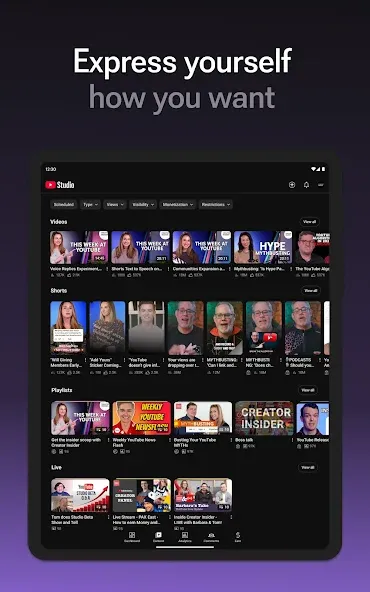 YouTube Studio screenshot 10
