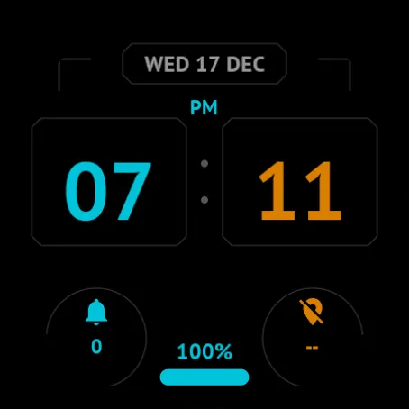 Sci Fi Hud - watch face screenshot 11