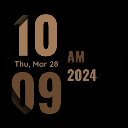 EXD026: Digital Watch Face screenshot 23
