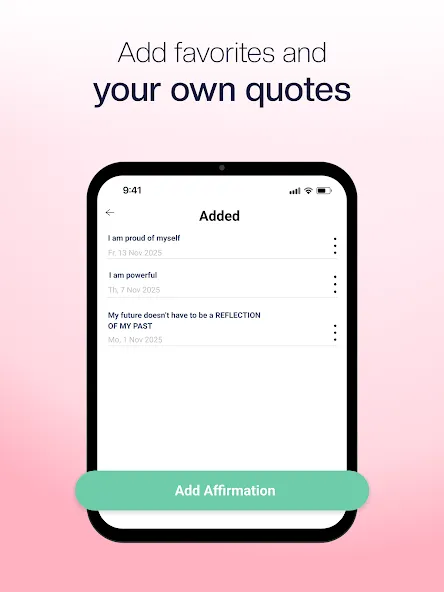 Daily Affirmations・Positive Me screenshot 14