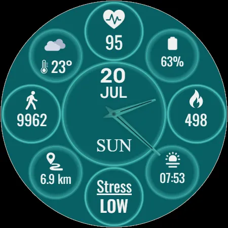 Neuro Dial Watch Face screenshot 6