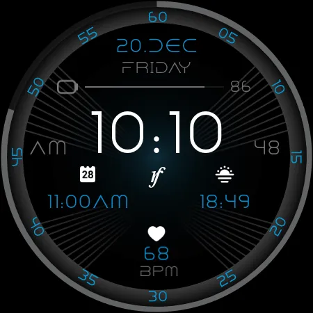 LedEdge Watch Face screenshot 13