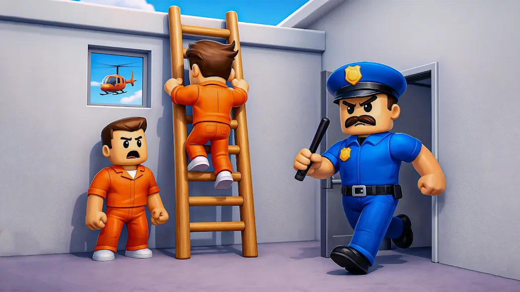 Obby Prison Escape Master Mind screenshot 1